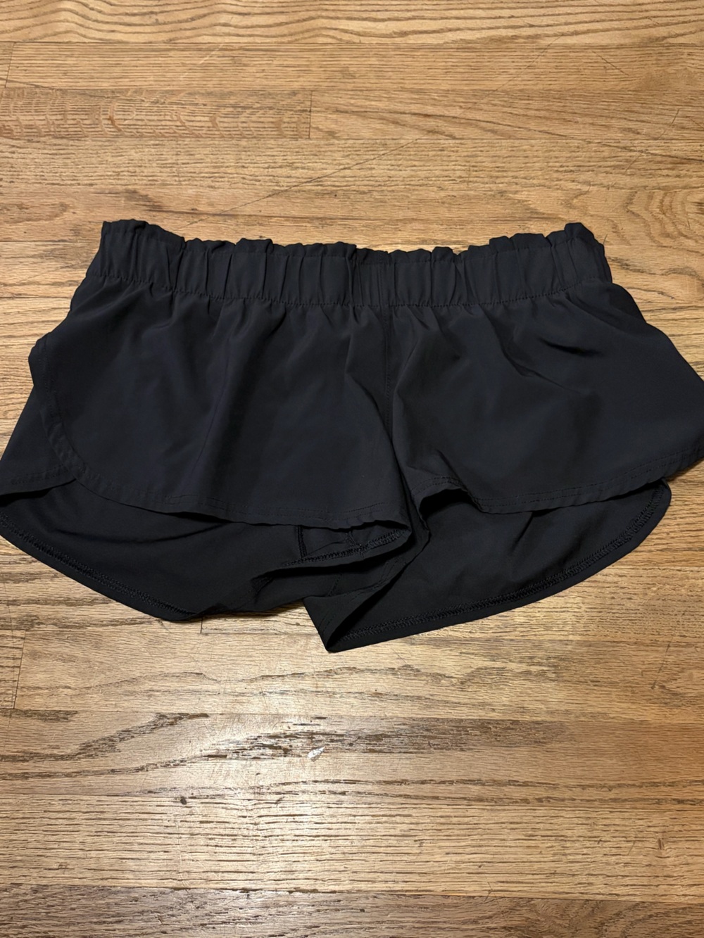 Roxy Black Layered Athletic Shorts XL